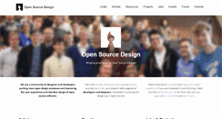 Desktop Screenshot of opensourcedesign.net
